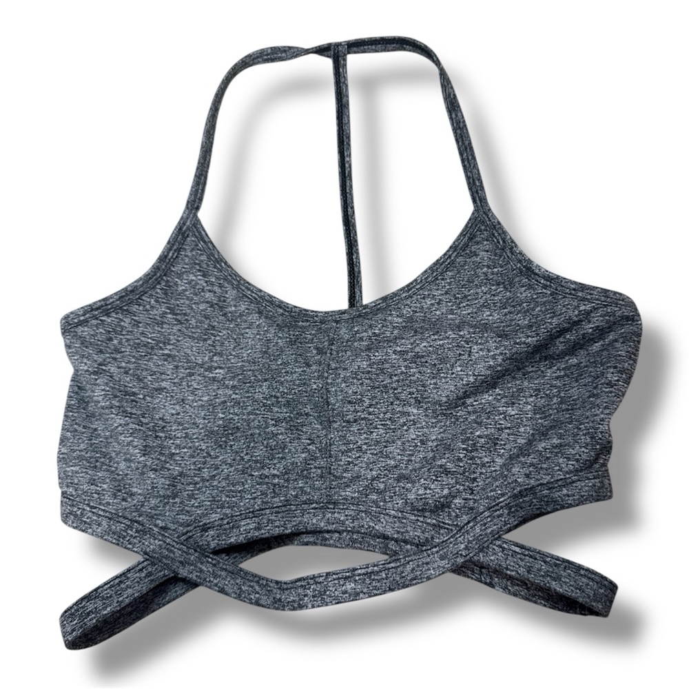 Free people Gray Sports Bra